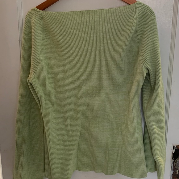 NEW NEVER WORN! NO LONGER ON H&M CA SITE! Rib-knit sweater w/ sweetheart neck - Picture 7 of 10